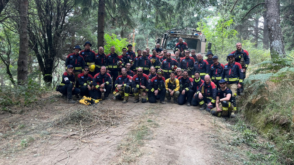 FW-BN: 3. Folgemeldung Feuerwehren aus Bonn, Düsseldorf, Leverkusen, Königswinter und Ratingen auf dem Weg zu Waldbrandeinsatz in Spanien - Foto: presseportal.de