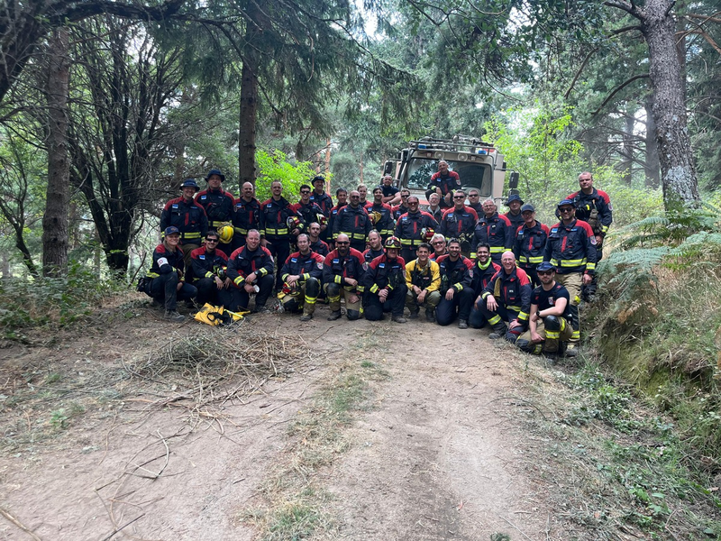 FW-BN: 3. Folgemeldung Feuerwehren aus Bonn, Düsseldorf, Leverkusen, Königswinter und Ratingen auf dem Weg zu Waldbrandeinsatz in Spanien - Foto: presseportal.de
