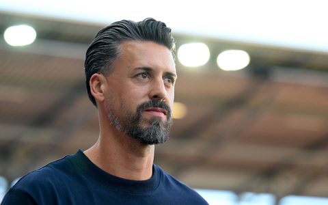 Feiert am Samstag seine Heimpremiere als Augsburg-Trainer: Sandro Wagner. (Archivbild) - Foto: Hendrik Schmidt/dpa Feiert am Samstag seine Heimpremiere als Augsburg-Trainer: Sandro Wagner. (Archivbild) - Foto: Hendrik Schmidt/dpa