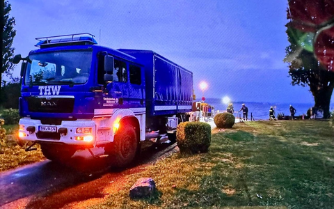 FW Reichenau: Starkregen fordert Reichenauer Feuerwehr, 21.08.2025, Reichenau, Insel-Ortsteile - Foto: presseportal.de