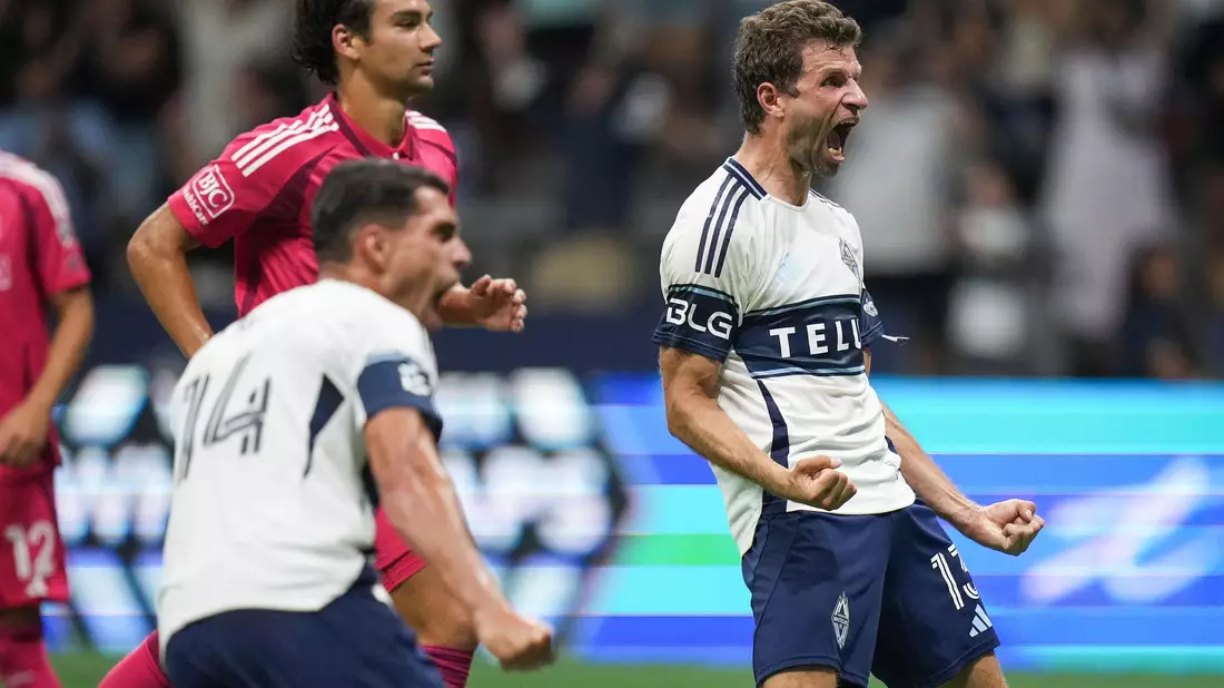 Thomas Müller sorgte in seinem ersten Startelf-Einsatz für die Entscheidung. - Bild: Darryl Dyck/The Canadian Press/AP/dpa