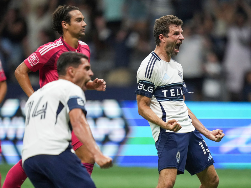 Thomas Müller sorgte in seinem ersten Startelf-Einsatz für die Entscheidung. - Foto: Darryl Dyck/The Canadian Press/AP/dpa