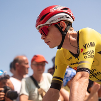 Jonas Vingegaard ist der große Favorit auf den Gesamtsieg. - Foto: Marco Alpozzi/LaPresse via ZUMA Press/dpa