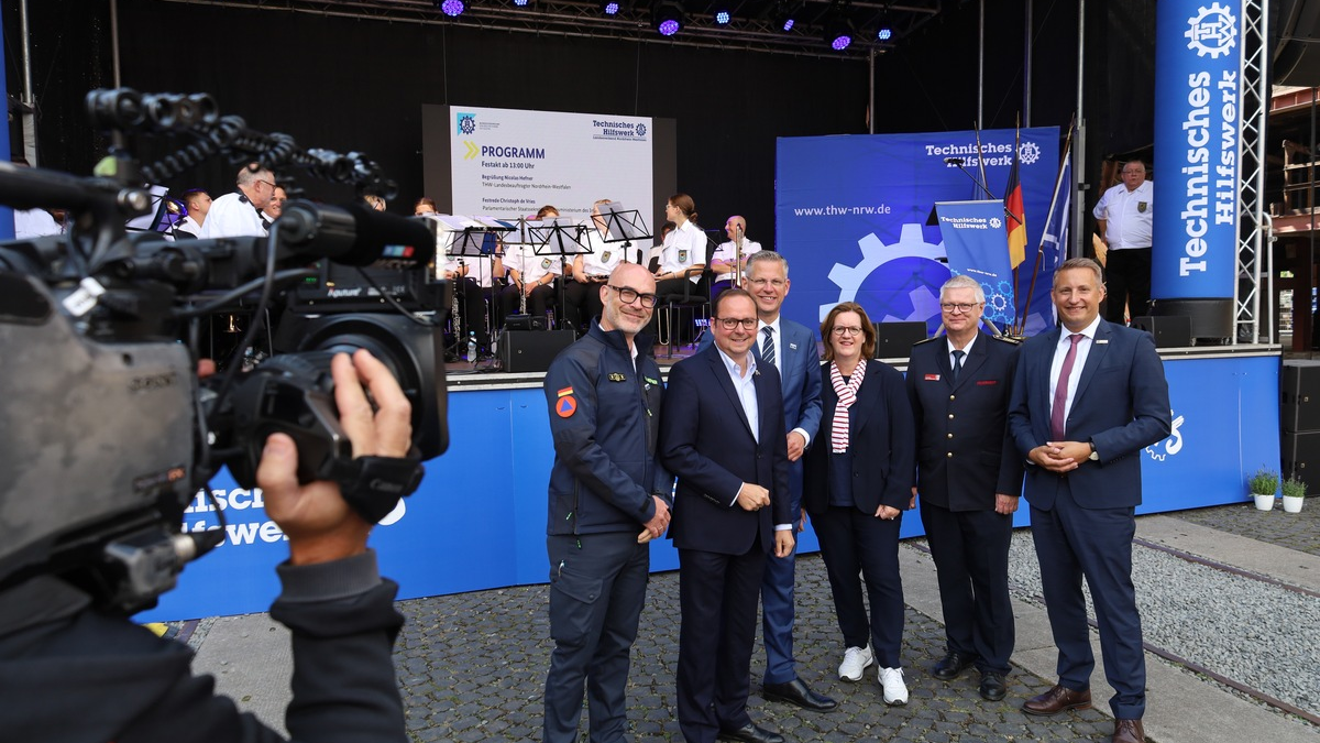 THW NRW: 75 Jahre im Dienst der Menschen - THW startet großangelegte Übungsserie - Foto: presseportal.de