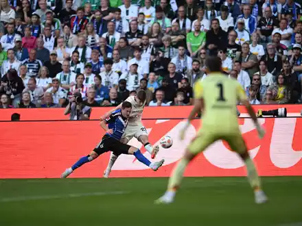 Reitz war bester Gladbacher in einem schwachen Spiel. - Foto: Fabian Strauch/dpa