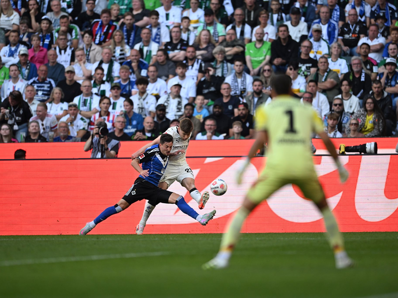 Reitz war bester Gladbacher in einem schwachen Spiel. - Foto: Fabian Strauch/dpa