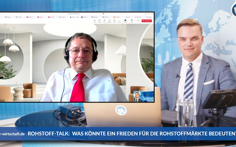 Rohstoff-Talk mit Michael Blumenroth: „Ukraine-Frieden? Was das für Rohstoffe bedeutet“ - Foto: inside-wirtschaft.de Rohstoff-Talk mit Michael Blumenroth: „Ukraine-Frieden? Was das für Rohstoffe bedeutet“ - Foto: inside-wirtschaft.de
