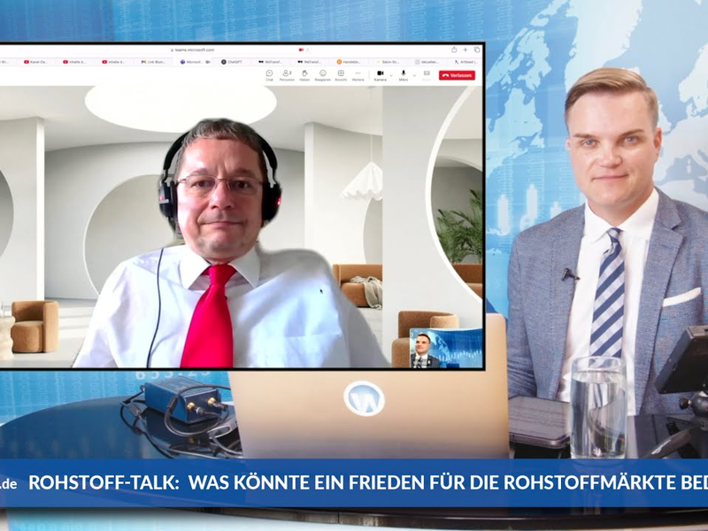 Rohstoff-Talk mit Michael Blumenroth: „Ukraine-Frieden? Was das für Rohstoffe bedeutet“ - Foto: inside-wirtschaft.de