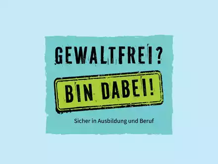 Gewaltfrei? Bin dabei! Sicher in Ausbildung und Beruf / Jugend will sich-er-leben (JWSL) startet mit dem Thema Gewaltprävention ins Berufsschuljahr 2025/2026 - Foto: presseportal.de