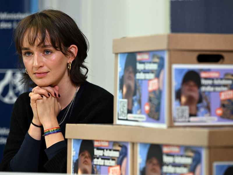 Yanni Gentsch will, dass Voyeur-Aufnahmen strafbar sind.  - Foto: Federico Gambarini/dpa