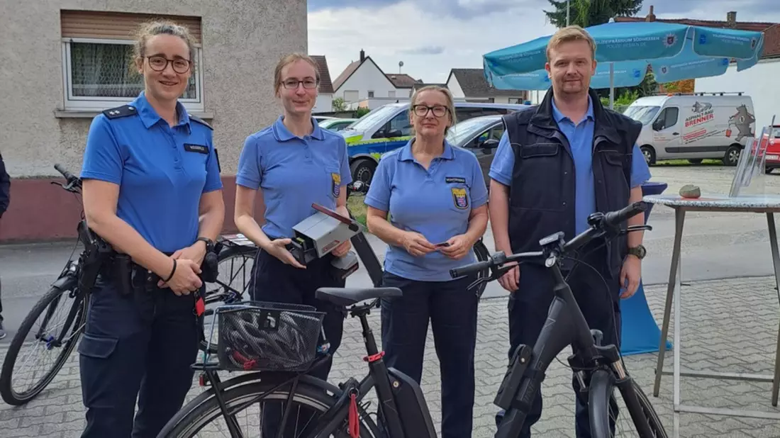 POL-DA: Biblis: Polizei codiert 52 Fahrräder - Bild: presseportal.de
