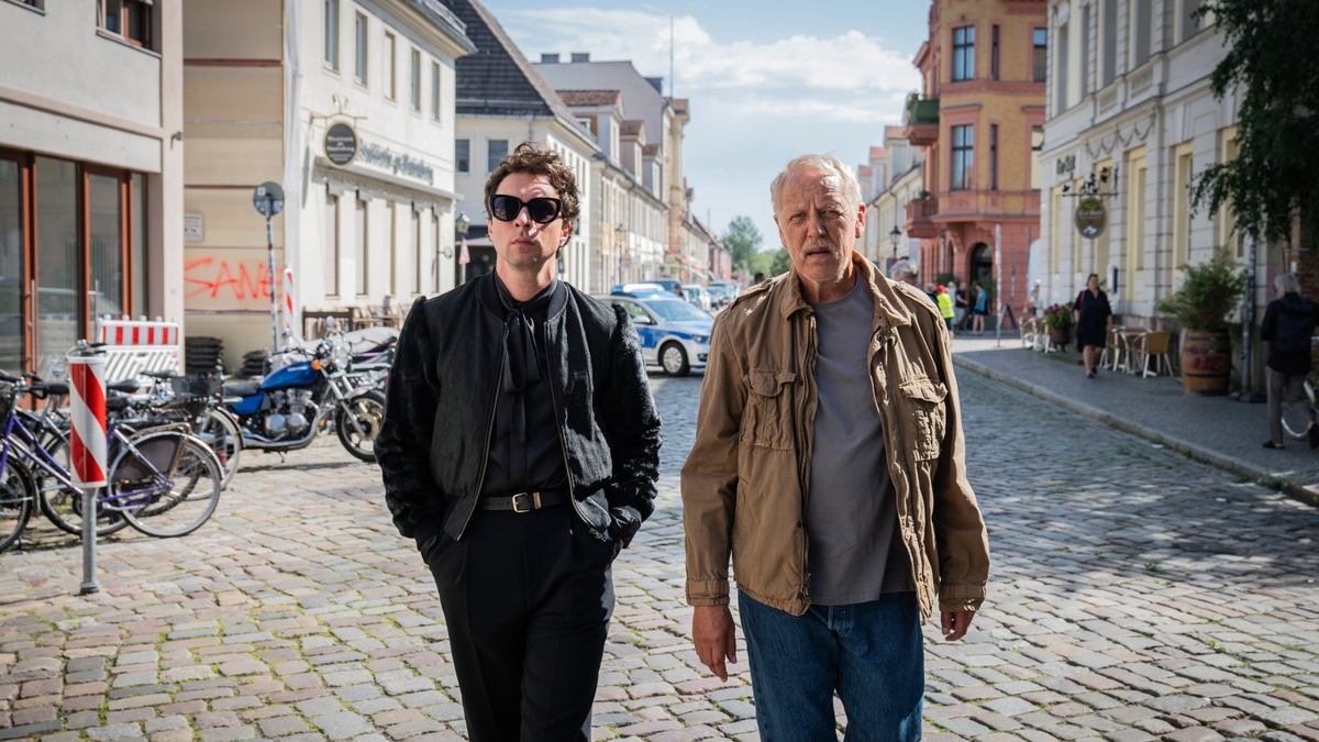 Dreharbeiten in Potsdam für neuen rbb-