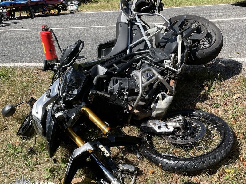 POL-PDKL: Frontalzusammenstoß zwischen Motorrädern - Foto: presseportal.de