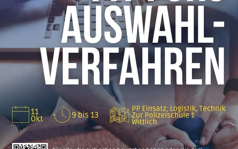 POL-PPTR: PolizeiprÀsidium bietet Bewerbungstraining zum Polizeiberuf an - Foto: presseportal.de POL-PPTR: PolizeiprÀsidium bietet Bewerbungstraining zum Polizeiberuf an - Foto: presseportal.de
