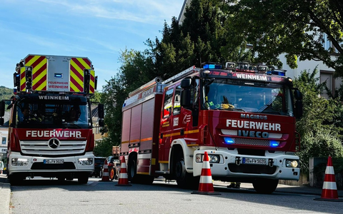 FW Weinheim: Drei Einsätze am Montag für die Weinheimer Feuerwehr - Foto: presseportal.de