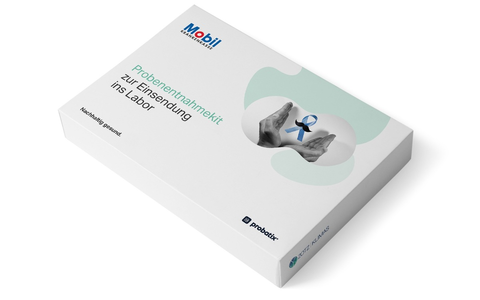 Diskret, niedrigschwellig, zeitgemäß / Prostatakrebsfrüherkennung: Mobil Krankenkasse bietet kostenlosen PSA-Test für zu Hause an - Foto: presseportal.de