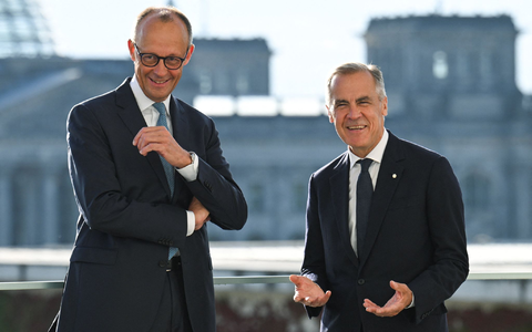 Deutschland wird nach Angaben von Bundeskanzler Merz vorerst keinen PalÀstinenserstaat anerkennen. - Foto: Annegret Hilse/Reuters Pool/dpa Deutschland wird nach Angaben von Bundeskanzler Merz vorerst keinen PalÀstinenserstaat anerkennen. - Foto: Annegret Hilse/Reuters Pool/dpa