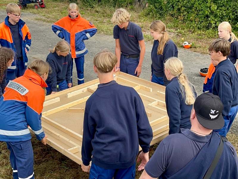 FW Hünxe: Kreiszeltlager der Jugendfeuerwehren im Kreis Wesel - Foto: presseportal.de
