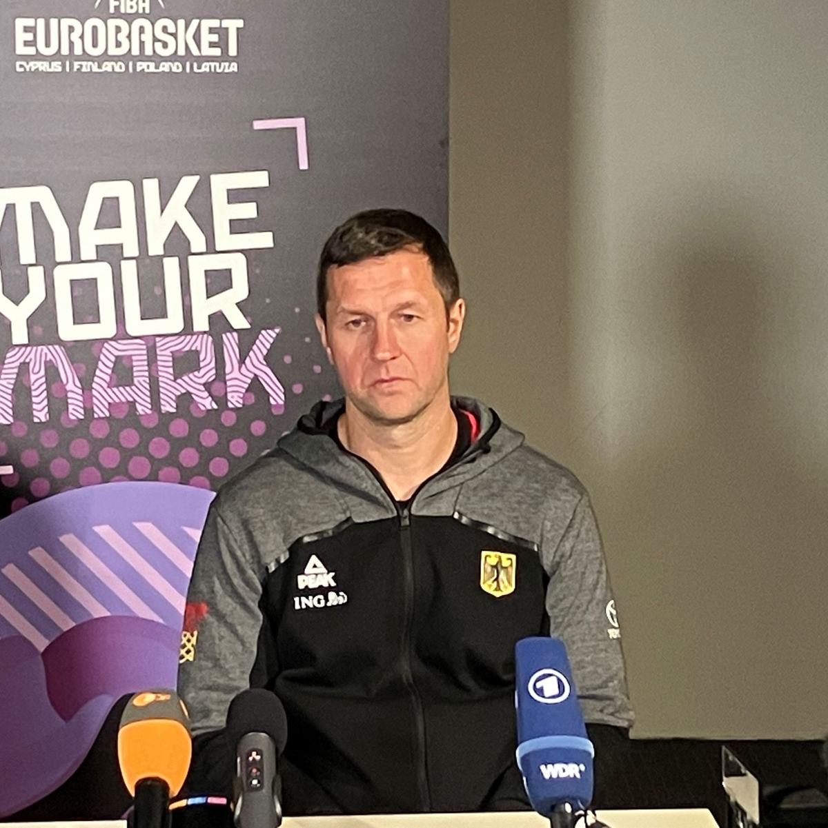 Mumbru-Vertreter zum EM-Start: Alan Ibrahimagic. - Foto: Patrick Reichardt/dpa