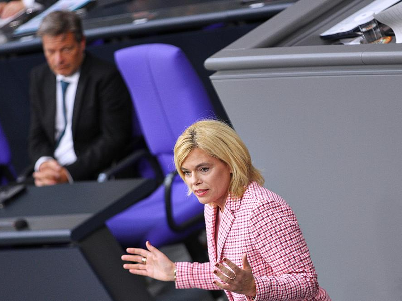 Robert Habeck und Julia Klöckner (Archiv) - Foto: über dts Nachrichtenagentur