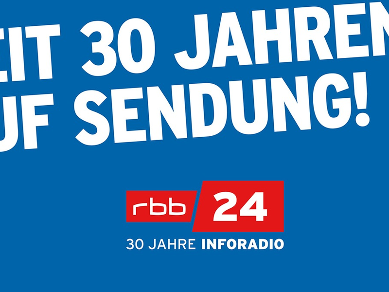 Wir lieben das Warum: rbb24 Inforadio feiert 30. Geburtstag - Foto: presseportal.de
