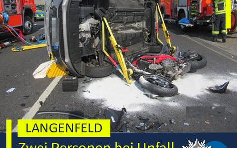 POL-ME: Über Rot gefahren: Zwei Personen nach Verkehrsunfall in Lebensgefahr - 2508104 - Foto: presseportal.de POL-ME: Über Rot gefahren: Zwei Personen nach Verkehrsunfall in Lebensgefahr - 2508104 - Foto: presseportal.de