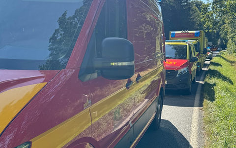 FW Dresden: Zwei Einsätze im Dresdner Norden beschäftigen Feuerwehr und Rettungsdienst zur selben Zeit - Foto: presseportal.de