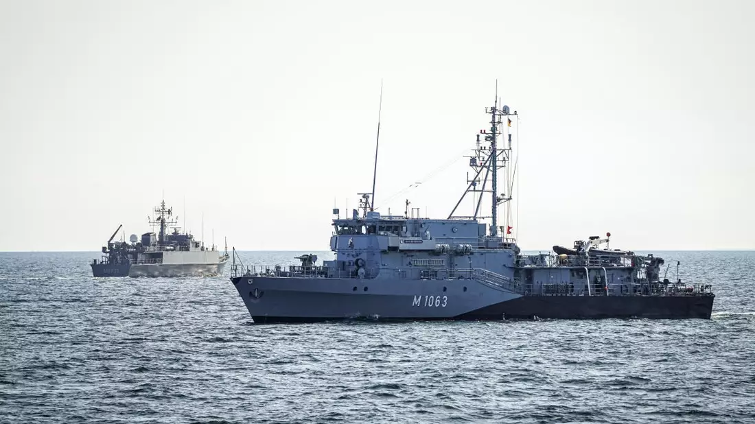 Marinemanöver Northern Coasts - Schwerpunkt der Übungsserie Quadriga 2025 - Bild: presseportal.de