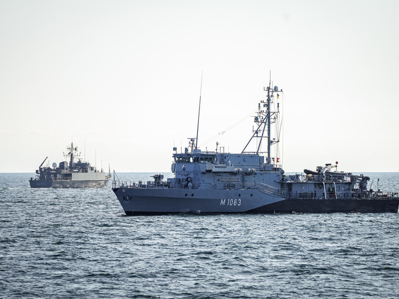 Marinemanöver Northern Coasts - Schwerpunkt der Übungsserie Quadriga 2025 - Foto: presseportal.de