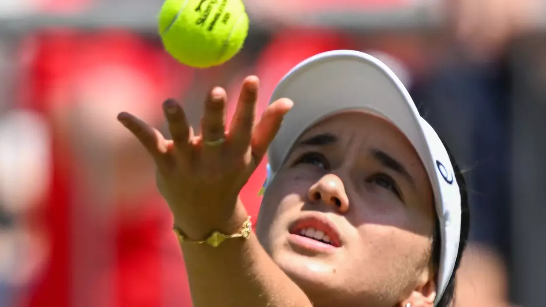 Eva Lys steht bei den US Open in der zweiten Runde. - Bild: Arne Dedert/dpa