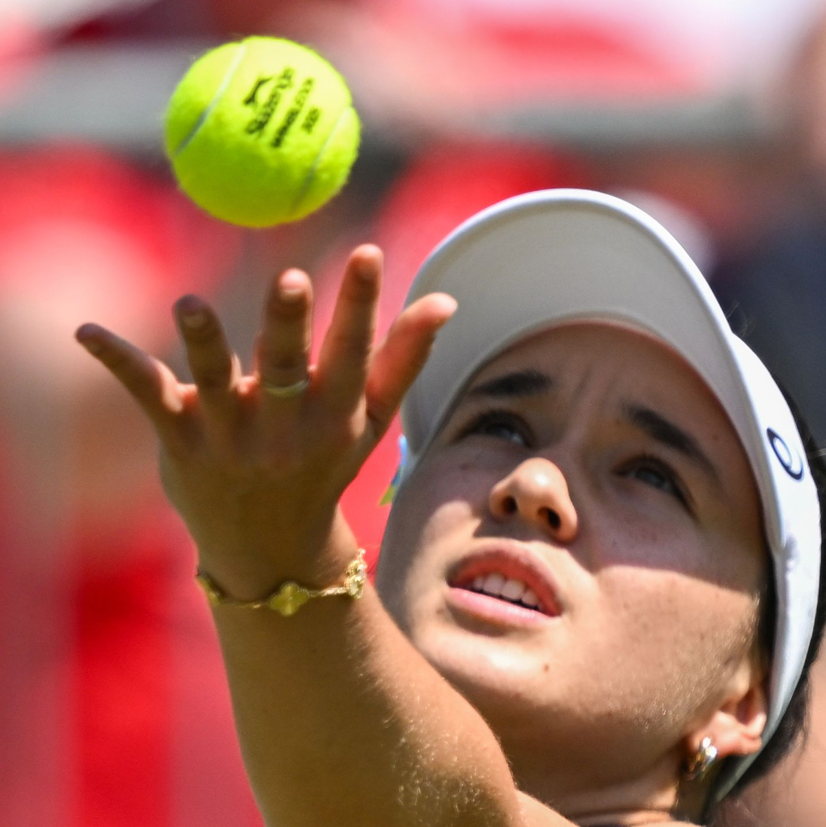 Eva Lys steht bei den US Open in der zweiten Runde. - Foto: Arne Dedert/dpa