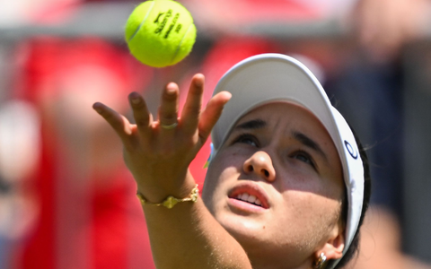 Eva Lys steht bei den US Open in der zweiten Runde. - Foto: Arne Dedert/dpa