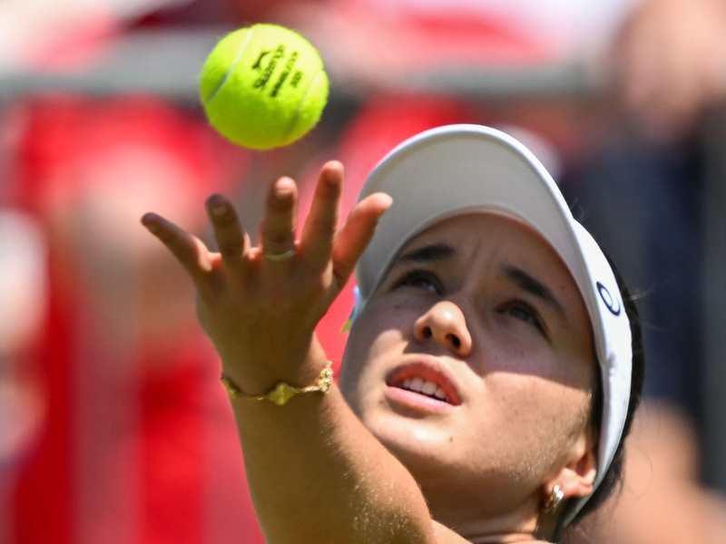 Eva Lys steht bei den US Open in der zweiten Runde. - Foto: Arne Dedert/dpa