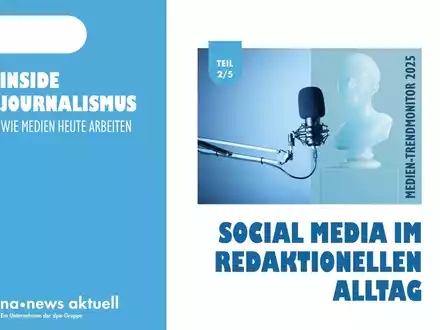 Medien-Trendmonitor 2025: Social Media fester Bestandteil im redaktionellen Alltag - Foto: presseportal.de