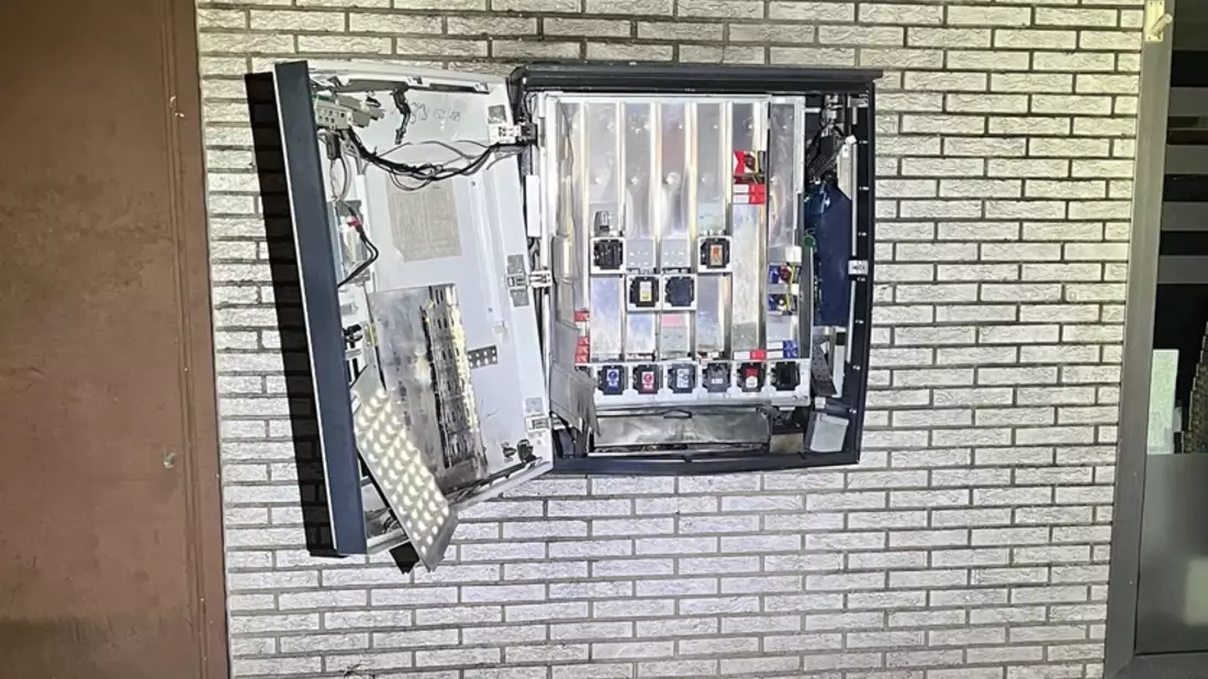 POL-SO: Zigarettenautomat gesprengt - Bild: presseportal.de