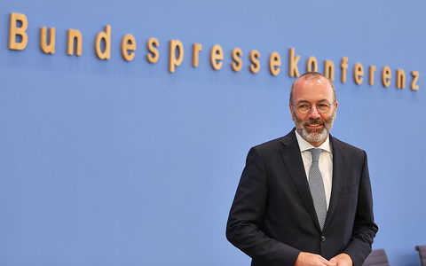 Manfred Weber am 27.08.2025 - Foto: über dts Nachrichtenagentur