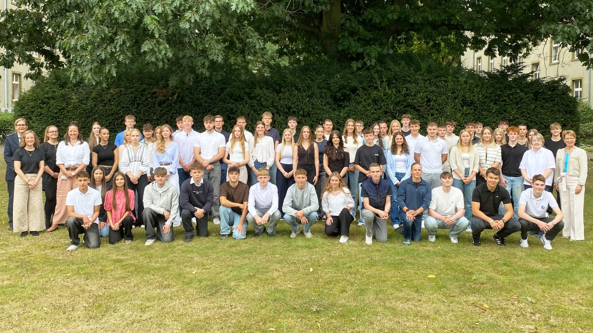 POL-MS: Polizei Münster begrüßt vierten Jahrgang des Bildungsganges 