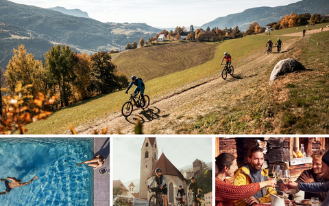 BikeHotels Südtirol - auf zwei Rädern durch den Genuss-Herbst - Foto: presseportal.de