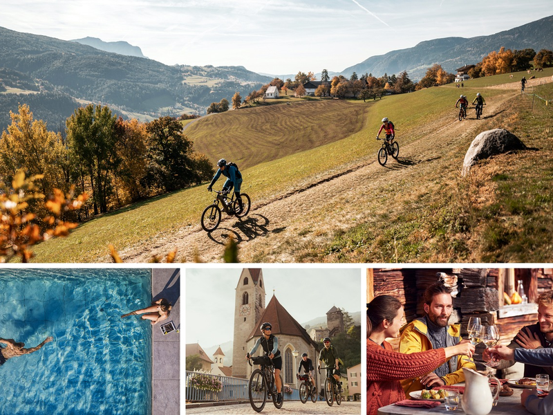 BikeHotels Südtirol - auf zwei Rädern durch den Genuss-Herbst - Foto: presseportal.de