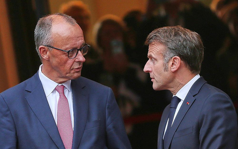 Friedrich Merz und Emmanuel Macron (Archiv) - Foto: ĂŒber dts Nachrichtenagentur Friedrich Merz und Emmanuel Macron (Archiv) - Foto: ĂŒber dts Nachrichtenagentur