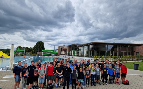 FW Alpen: Jugendfeuerwehr Alpen beim Kreizeltlager 2025 - Foto: presseportal.de