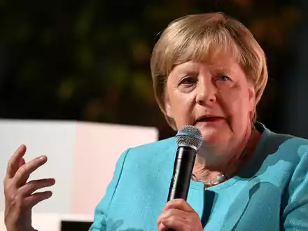 Eine Frau als Bundespräsidentin? Für Angela Merkel natürlich denkbar. - Foto: Angelika Warmuth/dpa