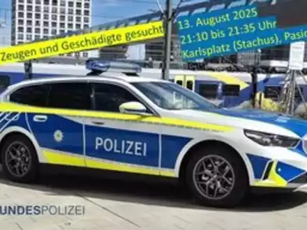 Bundespolizeidirektion München: Täter, Zeugen und Geschädigte gesucht: Bundespolizei kommt bei Videoauswertung weiteren Straftaten auf die Spur - Couragierter Helfer - Foto: presseportal.de