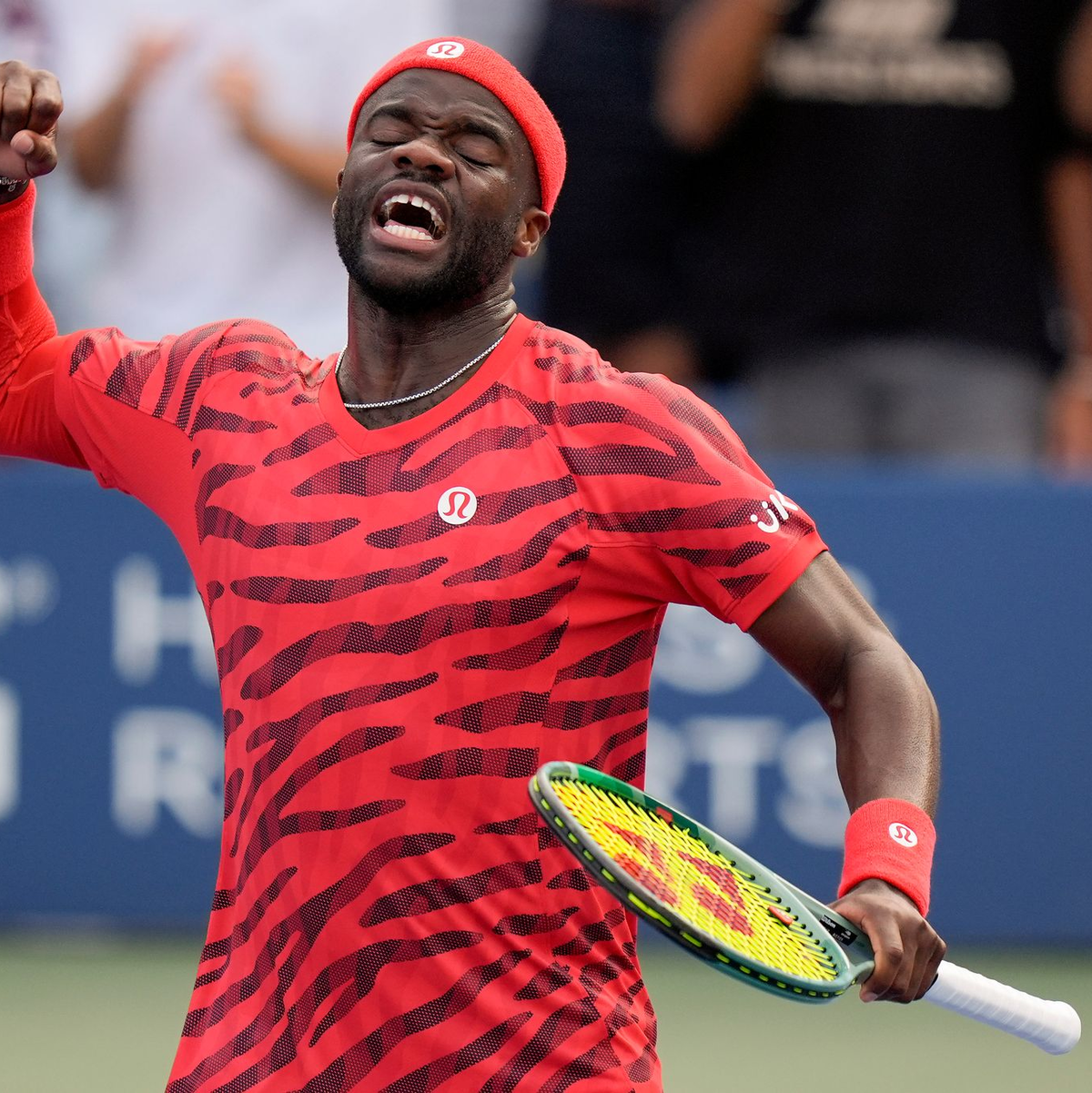 Frances Tiafoe reißt oft das Publikum mit. - Foto: Seth Wenig/AP/dpa