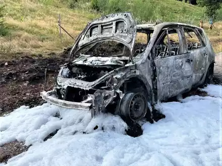 LPI-NDH: Pkw geht in Flammen auf - Foto: presseportal.de