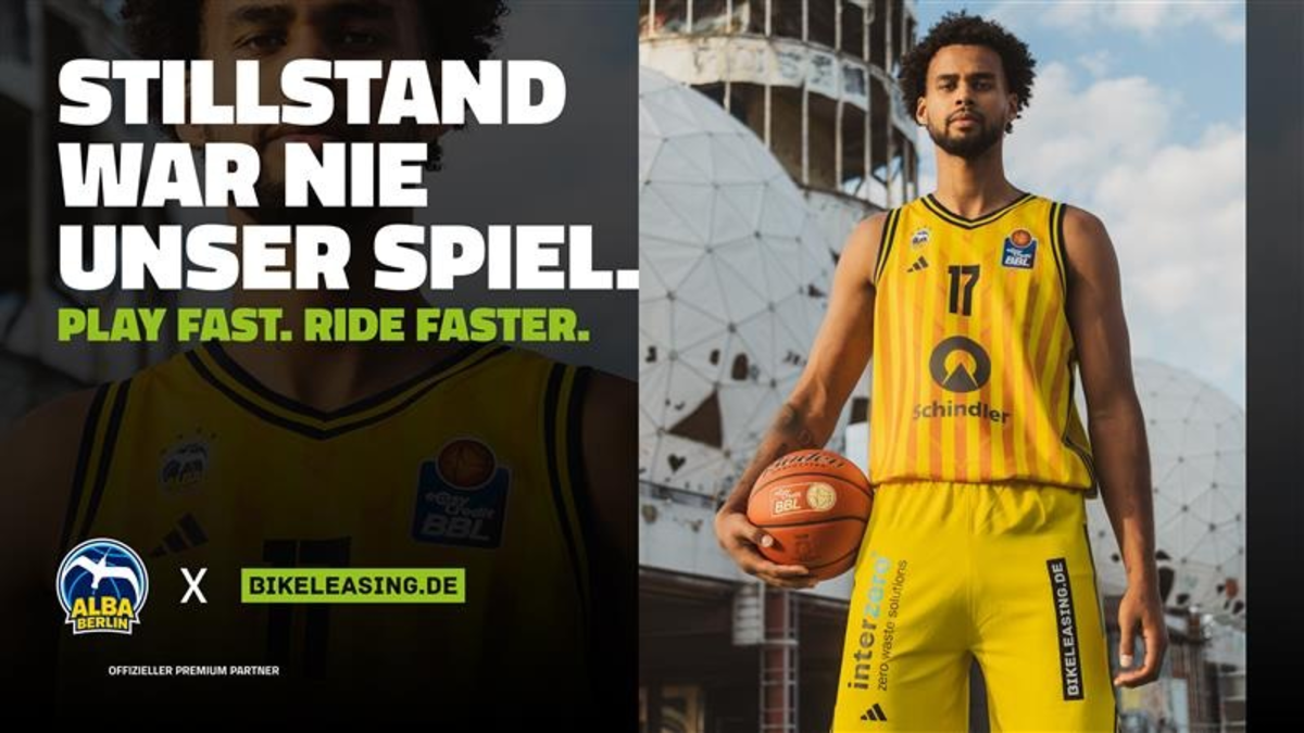 Stillstand war nie unser Spiel / Bikeleasing-Service wird Premium Partner von ALBA BERLIN - Foto: presseportal.de
