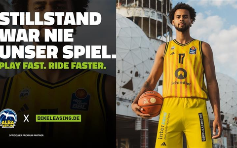 Stillstand war nie unser Spiel / Bikeleasing-Service wird Premium Partner von ALBA BERLIN - Foto: presseportal.de