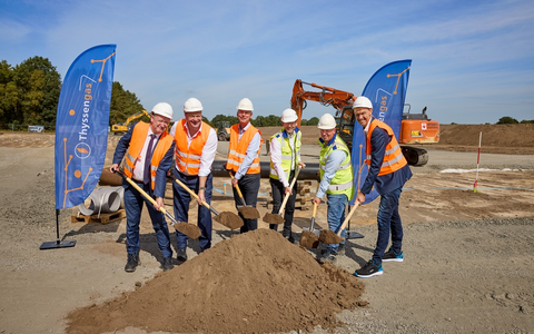 H2-Leitung Vlieghuis-Ochtrup / Spatenstich-Veranstaltung in Hoogstede: Thyssengas beginnt mit der Realisierung der grenzĂŒberschreitenden Wasserstoff-Leitung zwischen den Niederlanden und Deutschland - Foto: presseportal.de H2-Leitung Vlieghuis-Ochtrup / Spatenstich-Veranstaltung in Hoogstede: Thyssengas beginnt mit der Realisierung der grenzĂŒberschreitenden Wasserstoff-Leitung zwischen den Niederlanden und Deutschland - Foto: presseportal.de