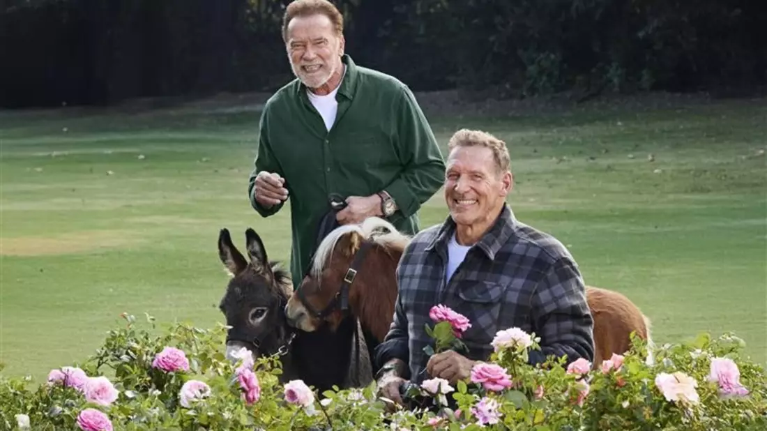 Gemeinsam stark: PARKSIDE bringt Arnold Schwarzenegger und Ralf Moeller für neue DIY-Kampagne zusammen - Bild: presseportal.de