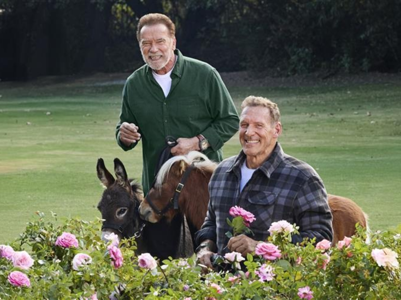 Gemeinsam stark: PARKSIDE bringt Arnold Schwarzenegger und Ralf Moeller für neue DIY-Kampagne zusammen - Foto: presseportal.de